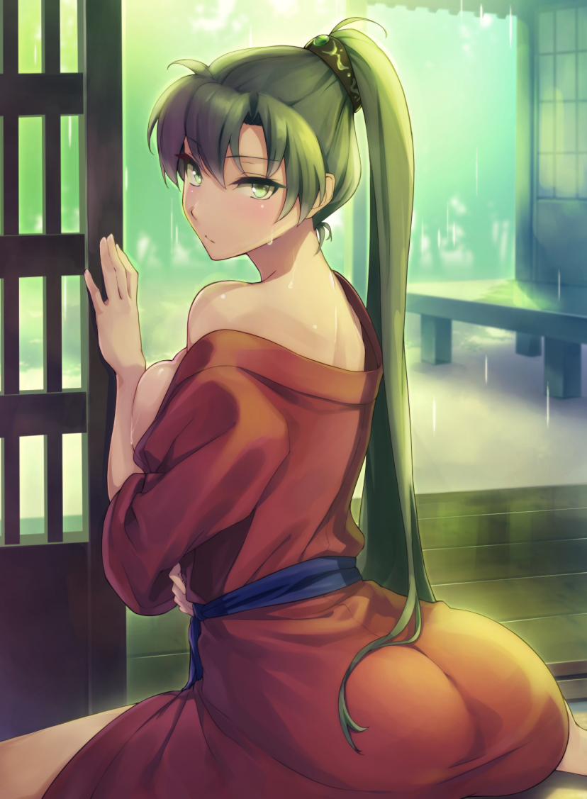 lyn (fire emblem and 1 more) drawn by sajittari