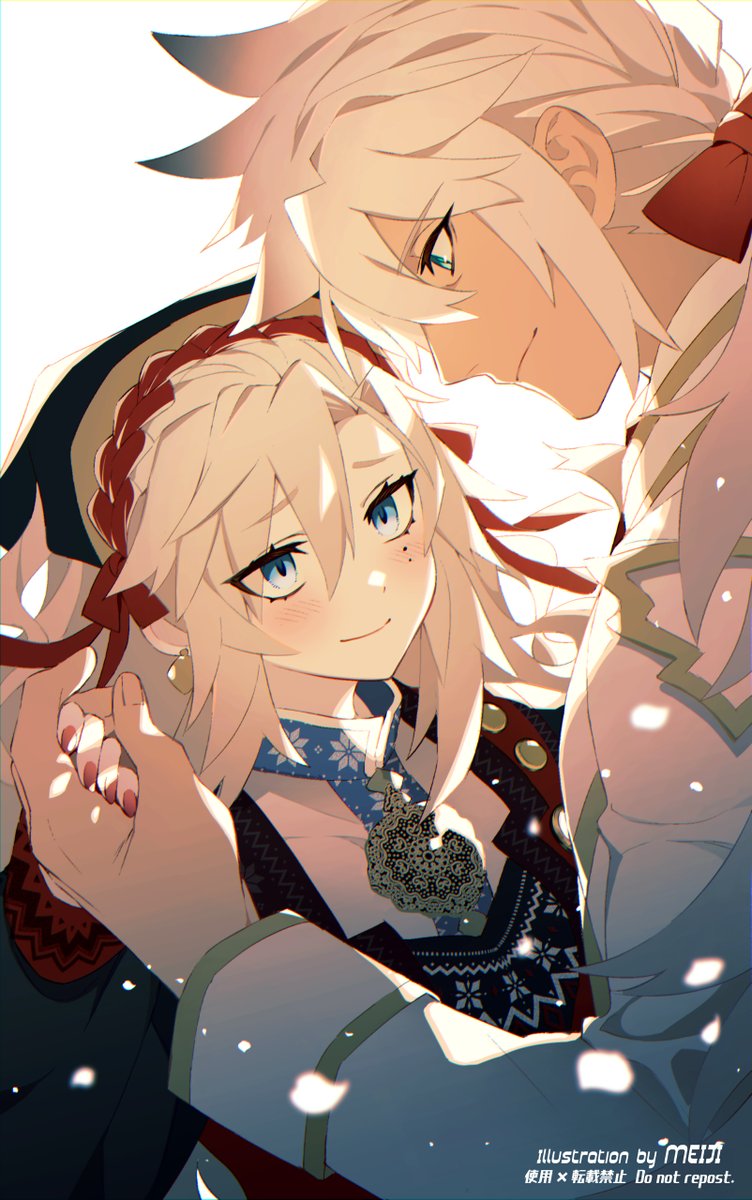 siegfried and kriemhild (fate and 1 more) drawn by meiji_ken
