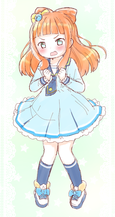 saotome ako (aikatsu! and 1 more) drawn by idu_michito
