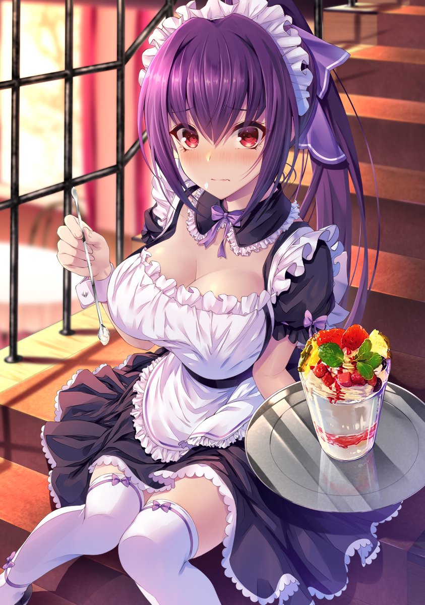 scathach and scathach skadi (fate and 1 more) drawn by emanon123