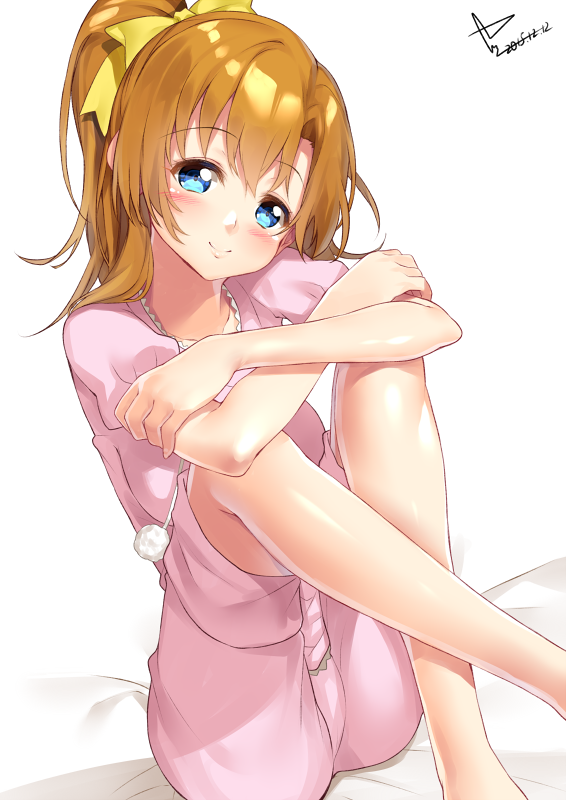 kosaka honoka (love live! and 1 more) drawn by yappen