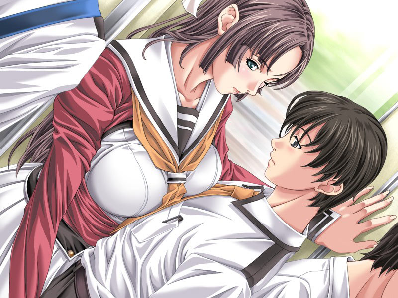 toudou erika and toudou yuuto (cleavage) drawn by sei_shoujo