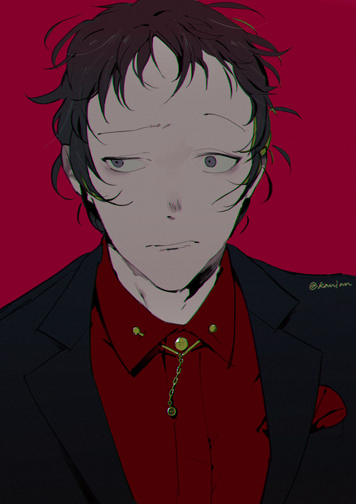 adachi tooru (persona and 1 more) drawn by kaninn