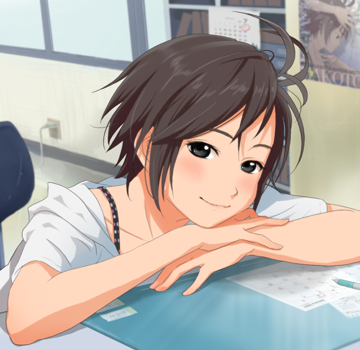 kikuchi makoto (idolmaster and 1 more) drawn by yachiwo