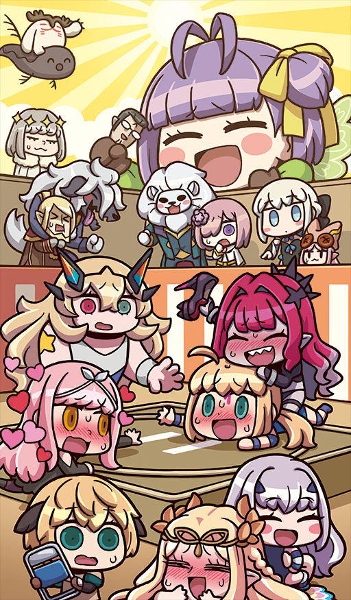 artoria pendragon, mash kyrielight, baobhan sith, morgan le fay, artoria caster, and 15 more (fate and 1 more) drawn by riyo_(lyomsnpmp)