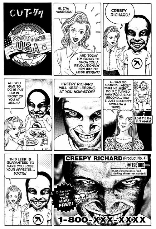 aphex twin and 1 more drawn by furuya_usamaru