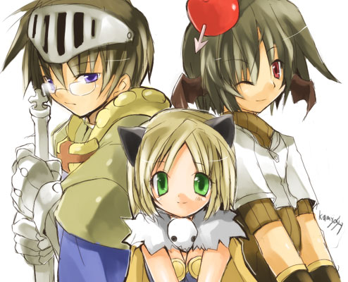 hunter, alchemist, and crusader (ragnarok online) drawn by unohana_tsukasa