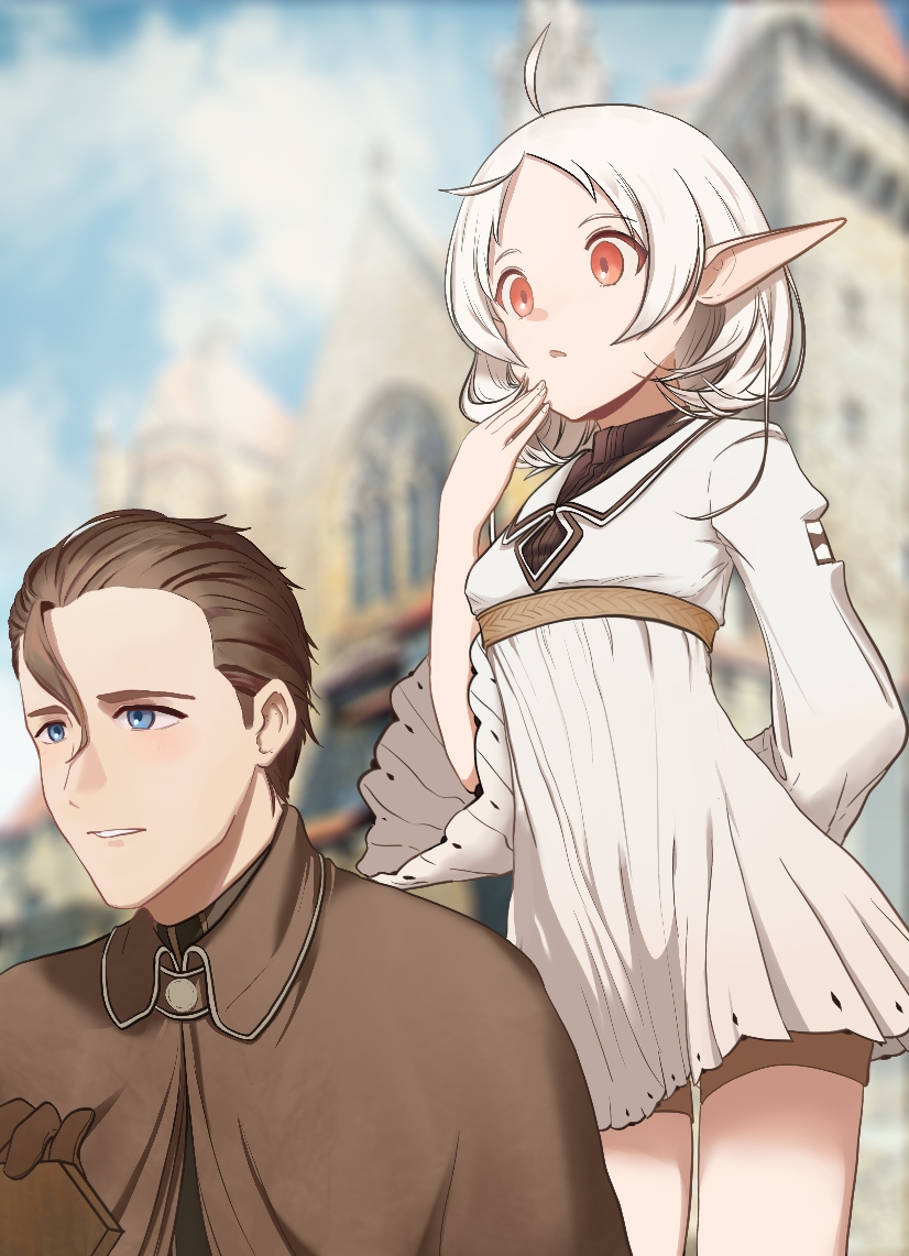 sylphiette and luke notos greyrat (mushoku tensei) drawn by aerldor
