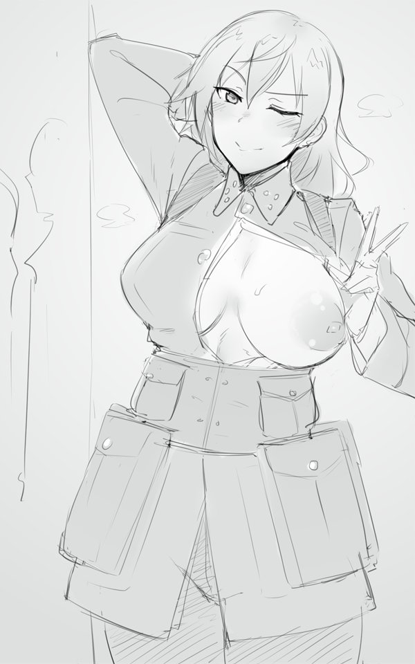 aurora e. juutilainen (world witches series and 1 more) drawn by em_(totsuzen_no_hakike)