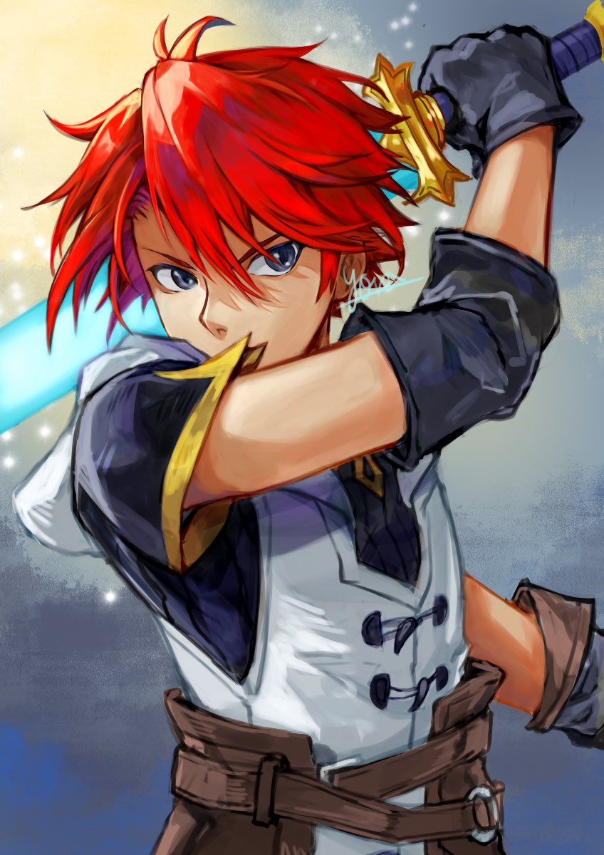 adol christin (ys and 1 more) drawn by yora