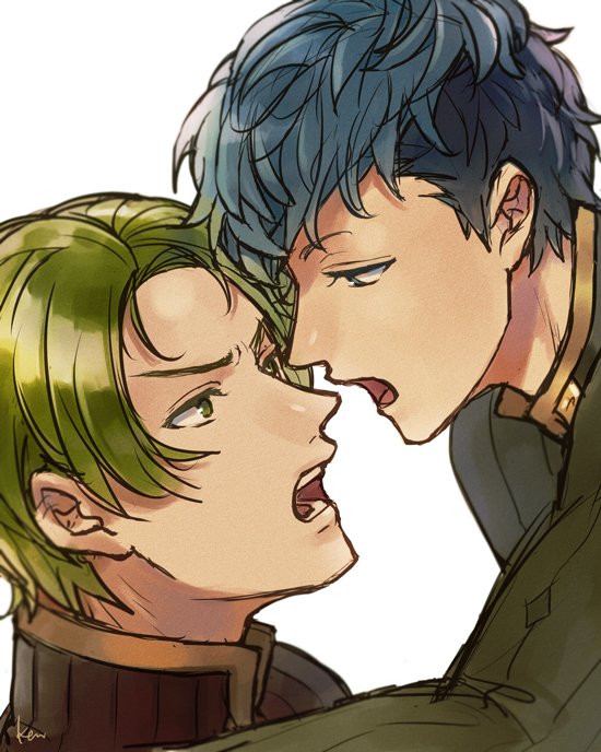 python and forsyth (fire emblem and 1 more) drawn by akke