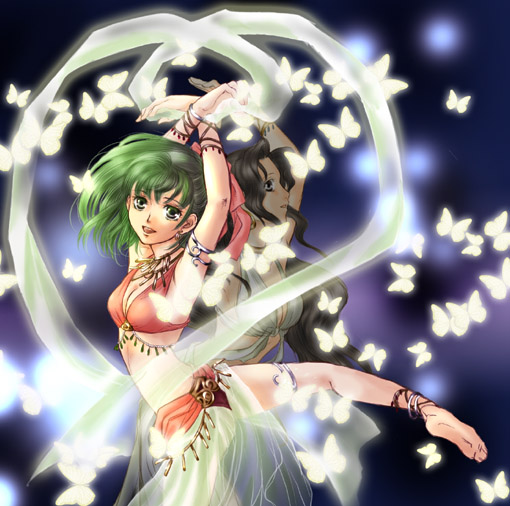 lene and laylea (fire emblem and 1 more) drawn by usachu_now