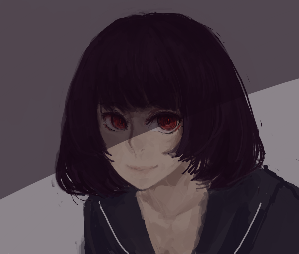 kanoe yuuko (tasogare otome x amnesia) drawn by chibibro