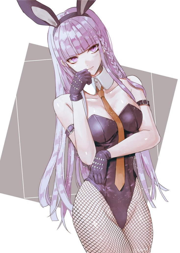 kirigiri kyoko (danganronpa and 1 more) drawn by sakuyu