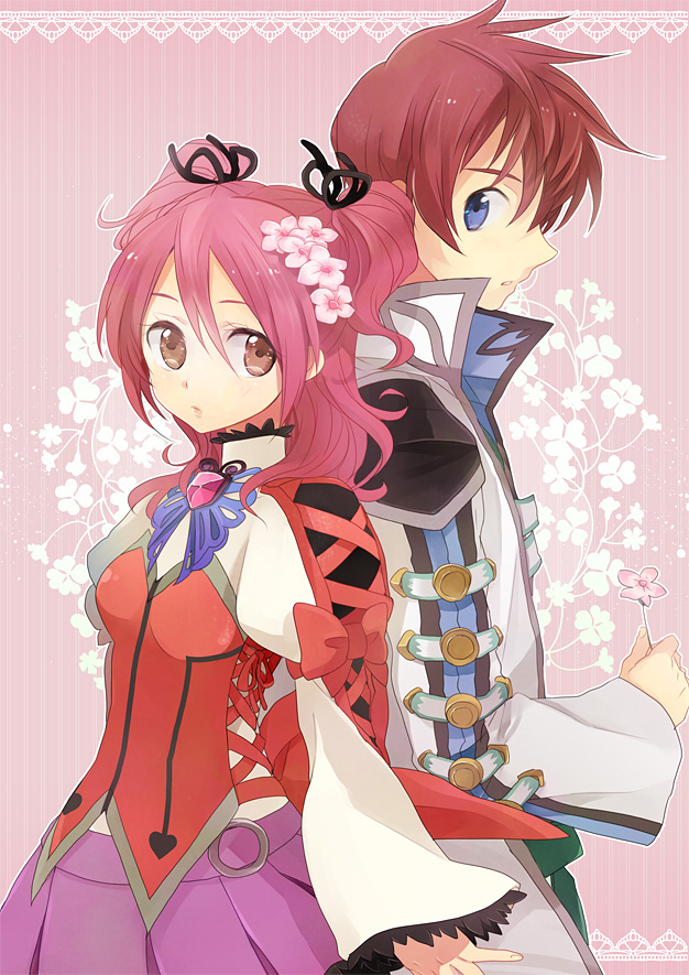 asbel lhant and cheria barnes (tales of and 1 more) drawn by hama_(sleeps)