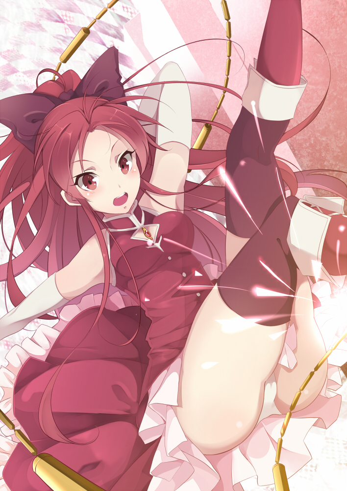 sakura kyoko (mahou shoujo madoka magica) drawn by kujou_ichiso