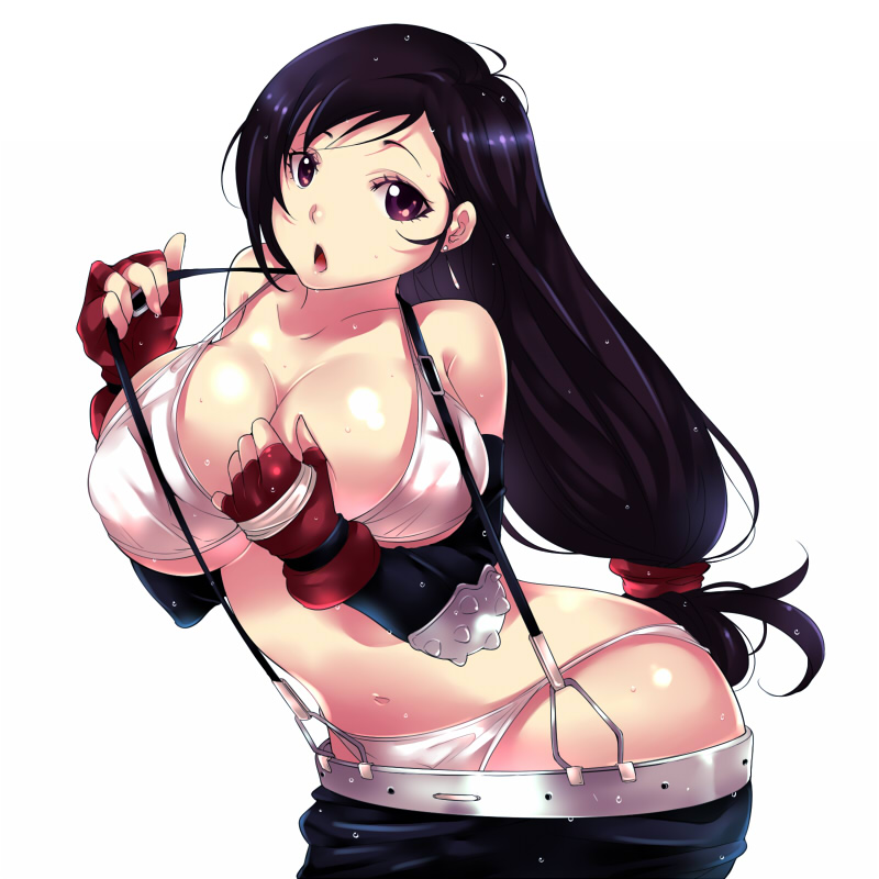 tifa lockhart (final fantasy and 1 more) drawn by yoshiron