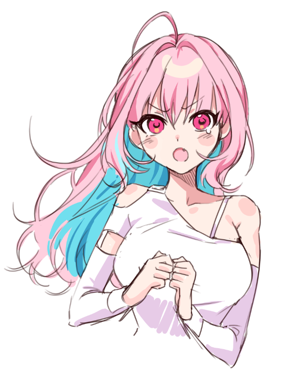 yumemi riamu (idolmaster and 1 more) drawn by ropon_(ropon)