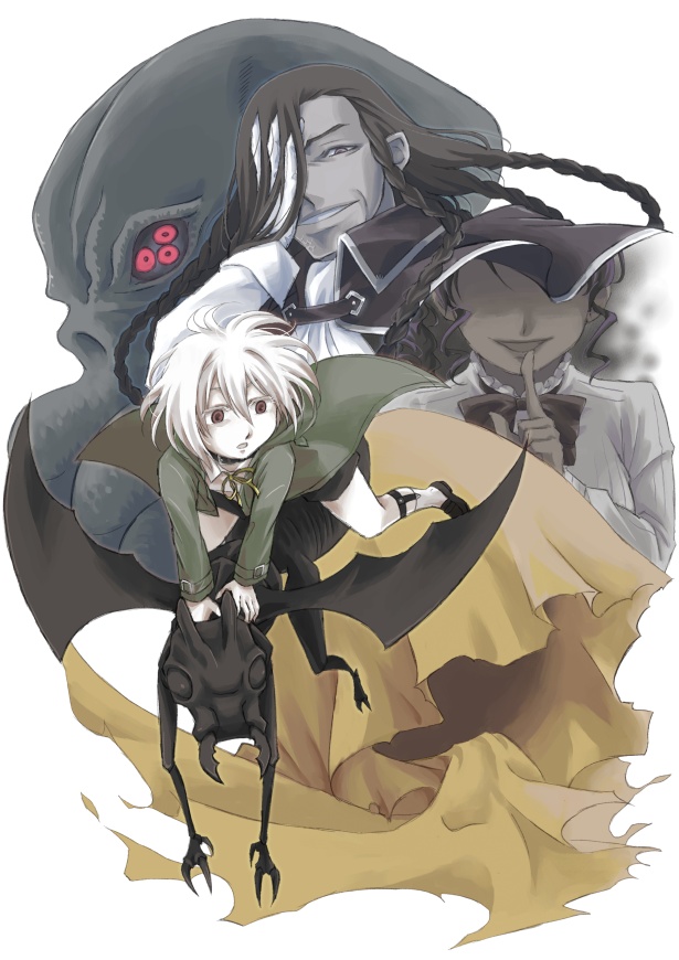 cthulhu and hastur (original and 1 more) drawn by kohano