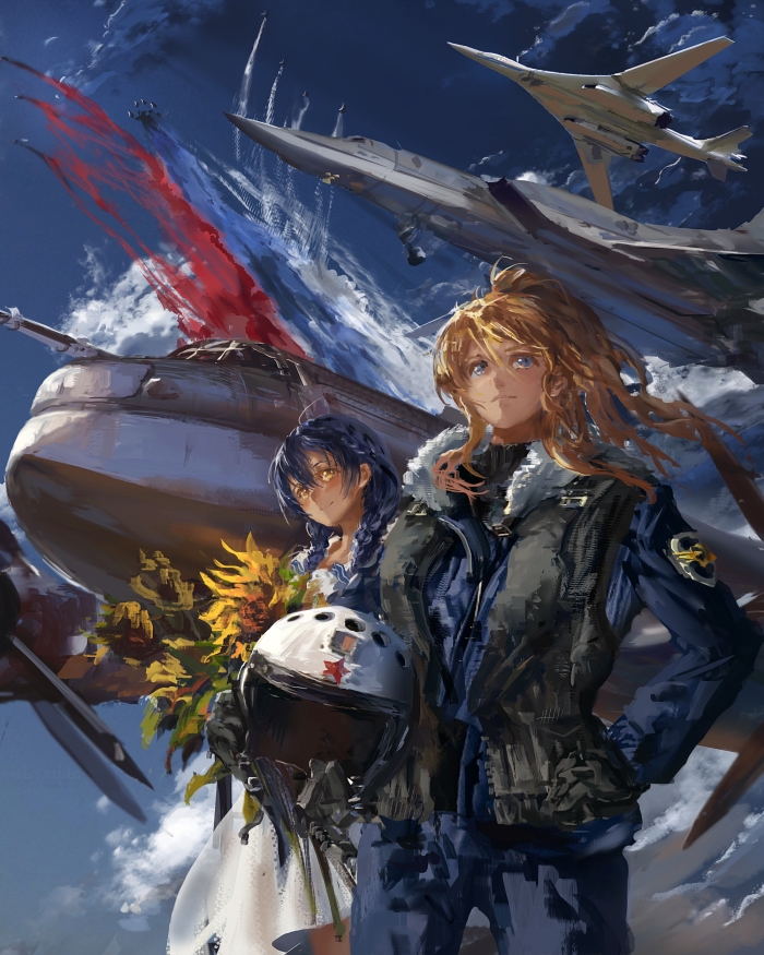 sonoda umi and ayase eli (love live! and 1 more) drawn by stu_dts