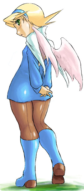 nina (breath of fire and 1 more) drawn by dr.p