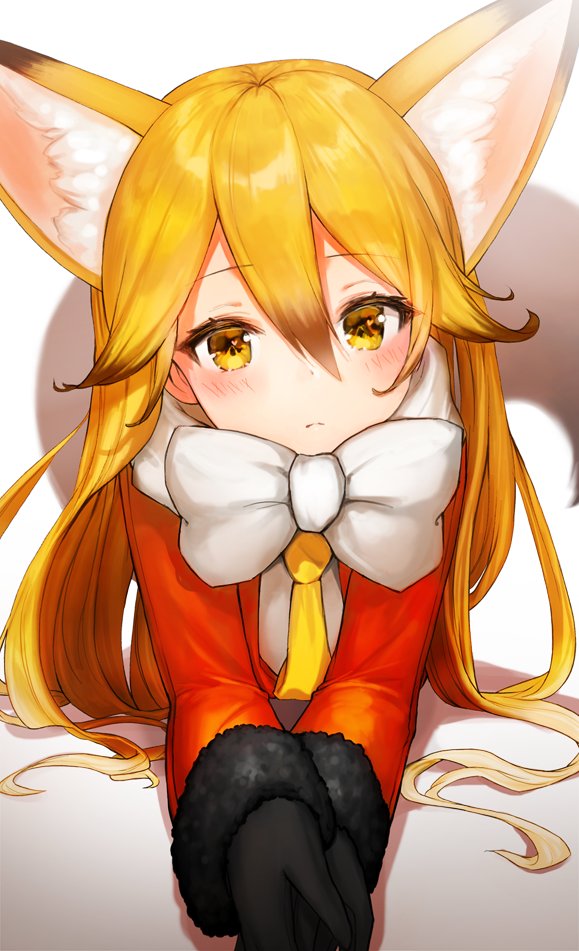 ezo red fox (kemono friends) drawn by mia_(miaflocon)