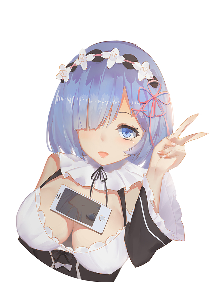 rem (re:zero kara hajimeru isekai seikatsu) drawn by sannye