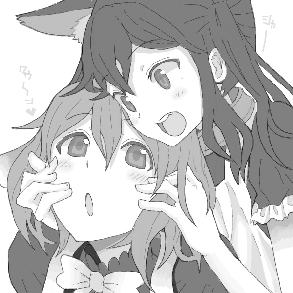 nakano azusa and hirasawa yui (k-on!) drawn by kuzu_kow