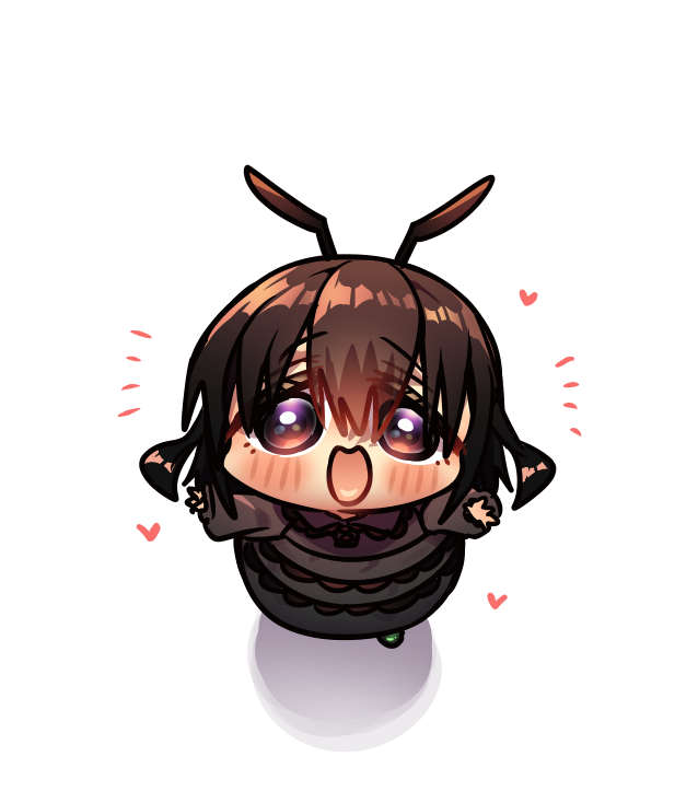 main ant girl (original) drawn by harumina_mau