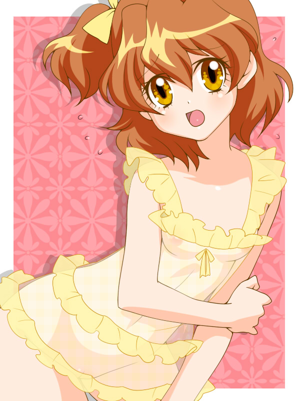 yamabuki inori (precure and 1 more) drawn by amada