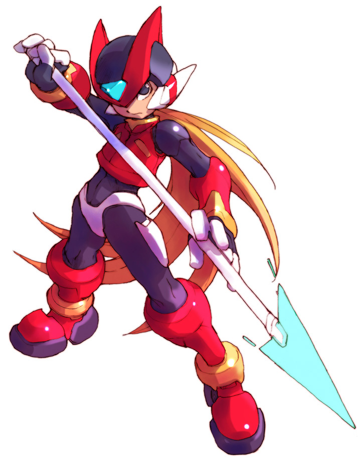 zero and zero(z) (mega man and 2 more) drawn by nakayama_tooru