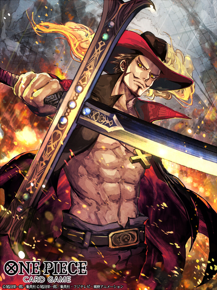 dracule mihawk (one piece and 1 more) drawn by nijihayashi