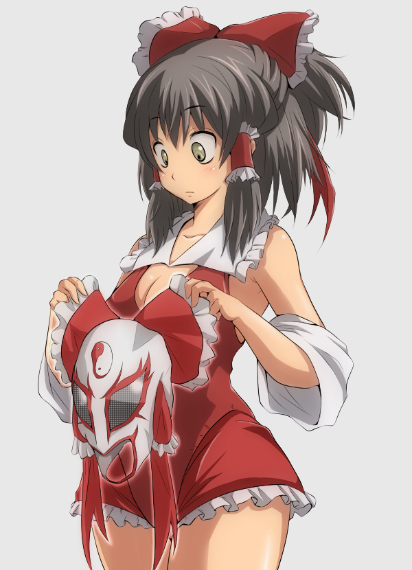 hakurei reimu (touhou and 1 more) drawn by ao_usagi