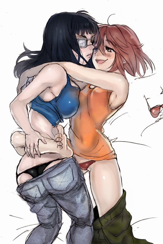 sofia valmer and mildred (jormungand) drawn by shiratake