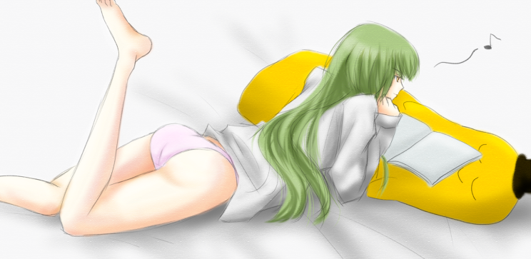 c.c. and cheese-kun (code geass and 1 more) drawn by dahlia_(tiamatdahlia)
