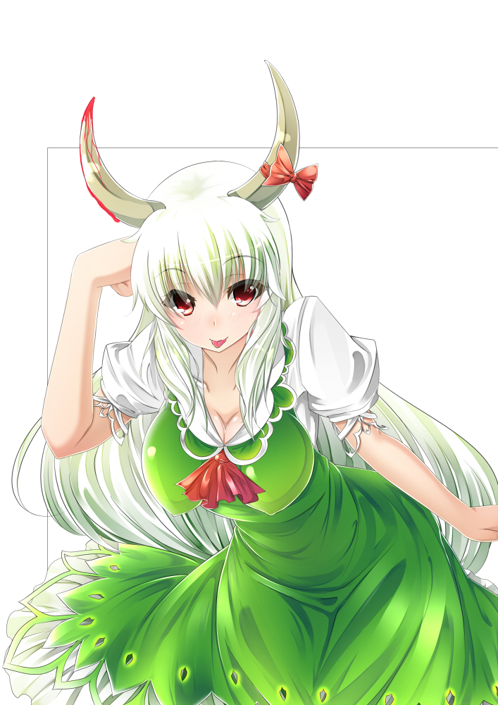 kamishirasawa keine and ex-keine (touhou) drawn by inu3