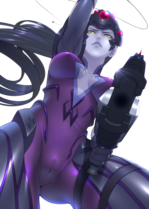 widowmaker (overwatch and 1 more) drawn by ken19941028