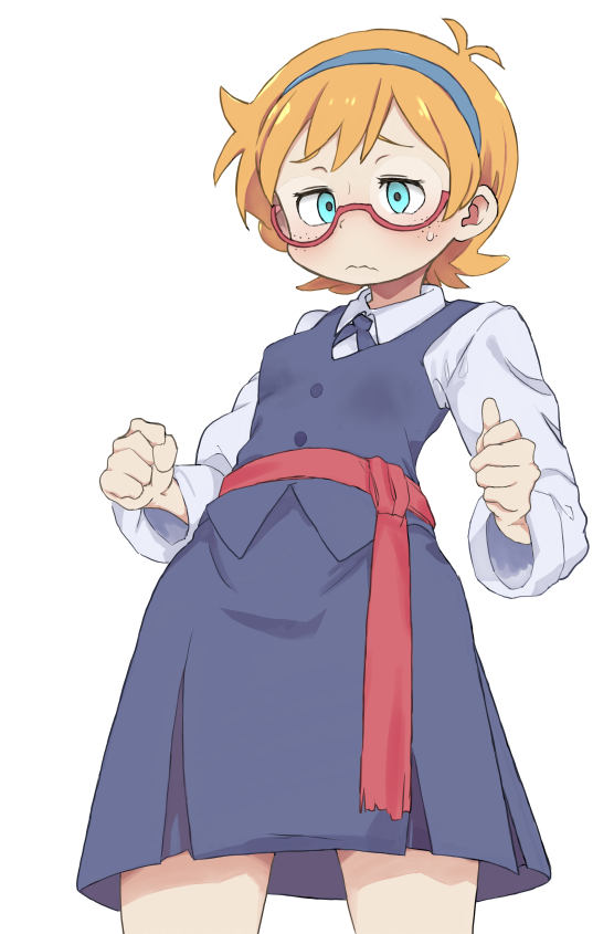 lotte jansson (little witch academia) drawn by hues_sunk