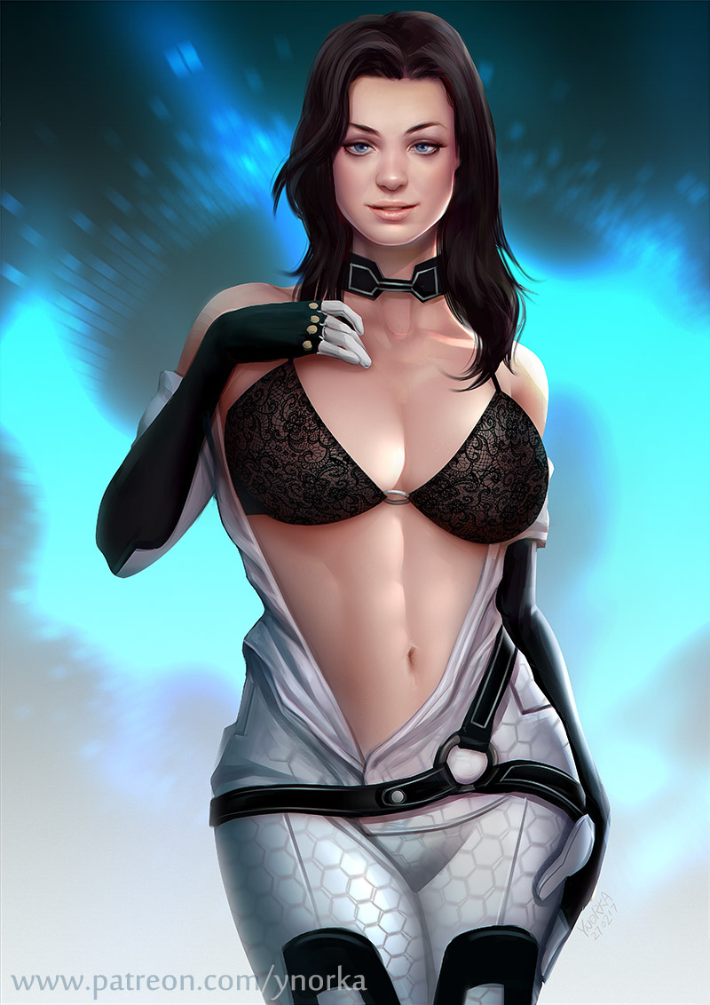 miranda lawson (mass effect and 1 more) drawn by ynorka_chiu