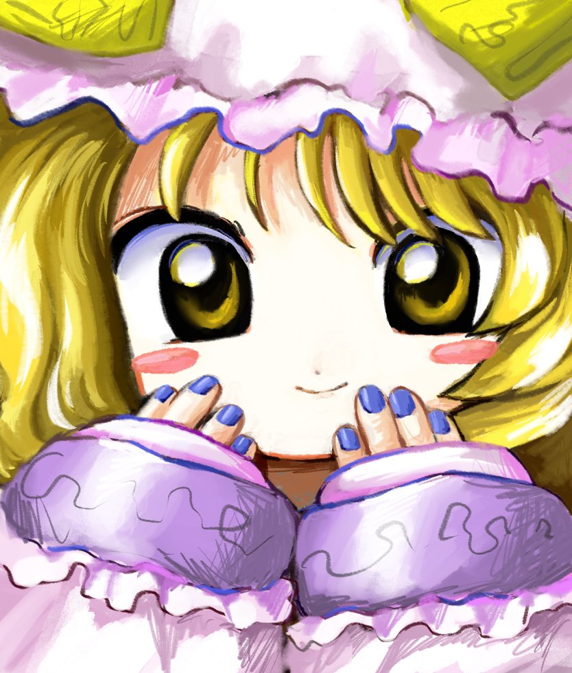 yakumo ran (touhou) drawn by rusuban_(yakumora_n)