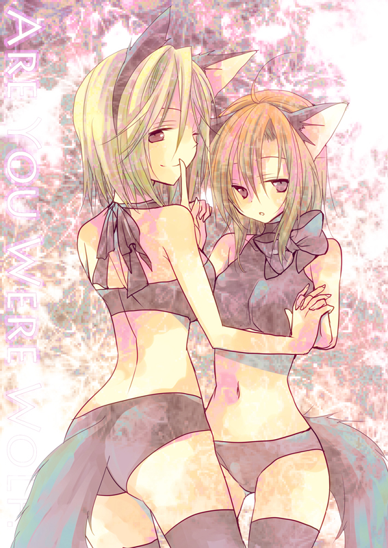 ryuuguu rena and takano miyo (higurashi no naku koro ni) drawn by hibiki_mio