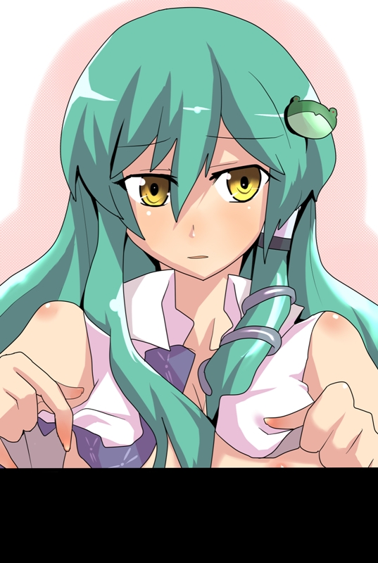 kochiya sanae (touhou) drawn by akatoro_(nightlord)