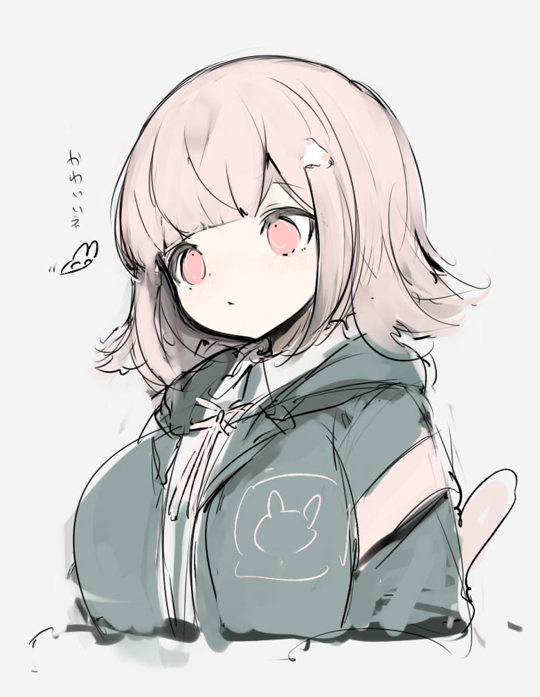 nanami chiaki (danganronpa and 1 more) drawn by shirokujira