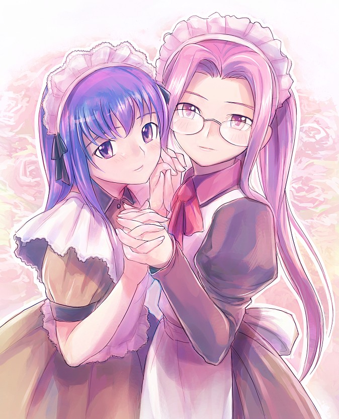 matou sakura and medusa (fate and 1 more) drawn by mekarauroko