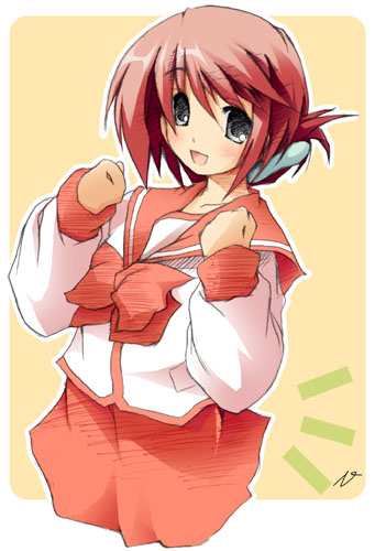 komaki manaka (to heart and 1 more) drawn by mizoguchi_keiji