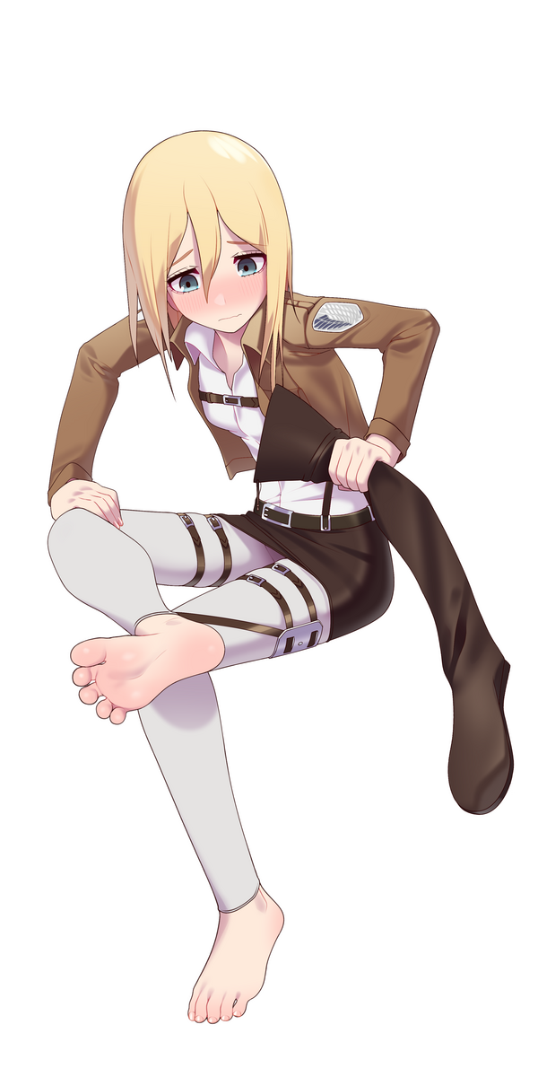 krista lenz (shingeki no kyojin) drawn by maidforge