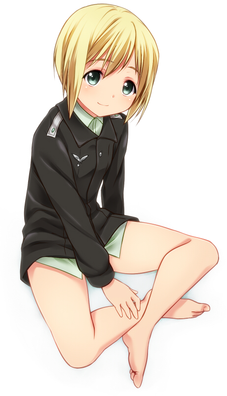 erica hartmann (world witches series and 1 more) drawn by koriina