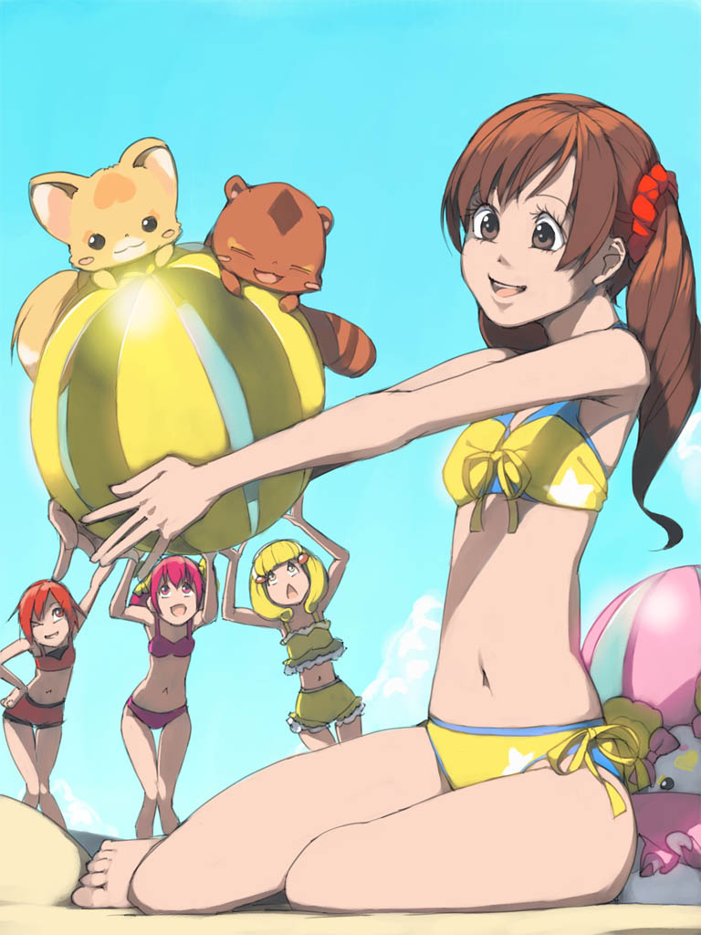 kise yayoi, hino akane, hoshizora miyuki, candy, sakagami ayumi, and 2 more (precure and 5 more) drawn by akinbo_(hyouka_fuyou)