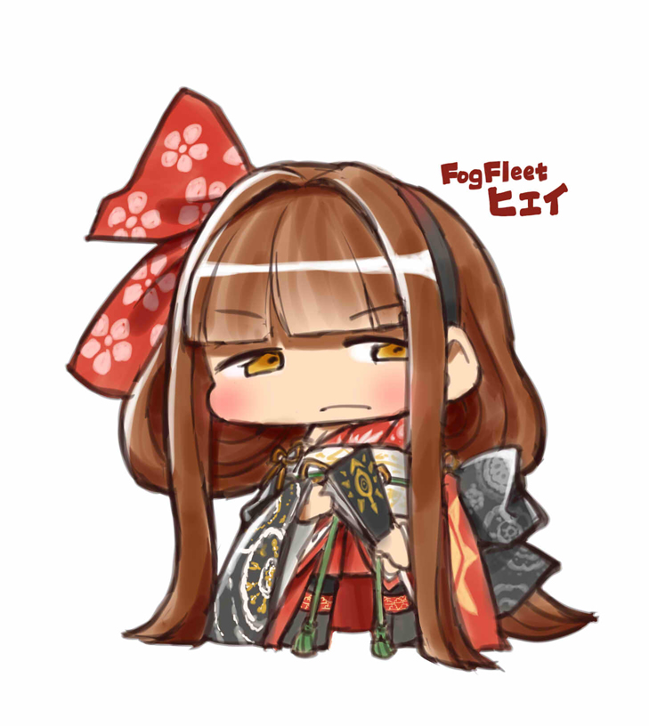 hiei (aoki hagane no arpeggio) drawn by tanaka_ahiru