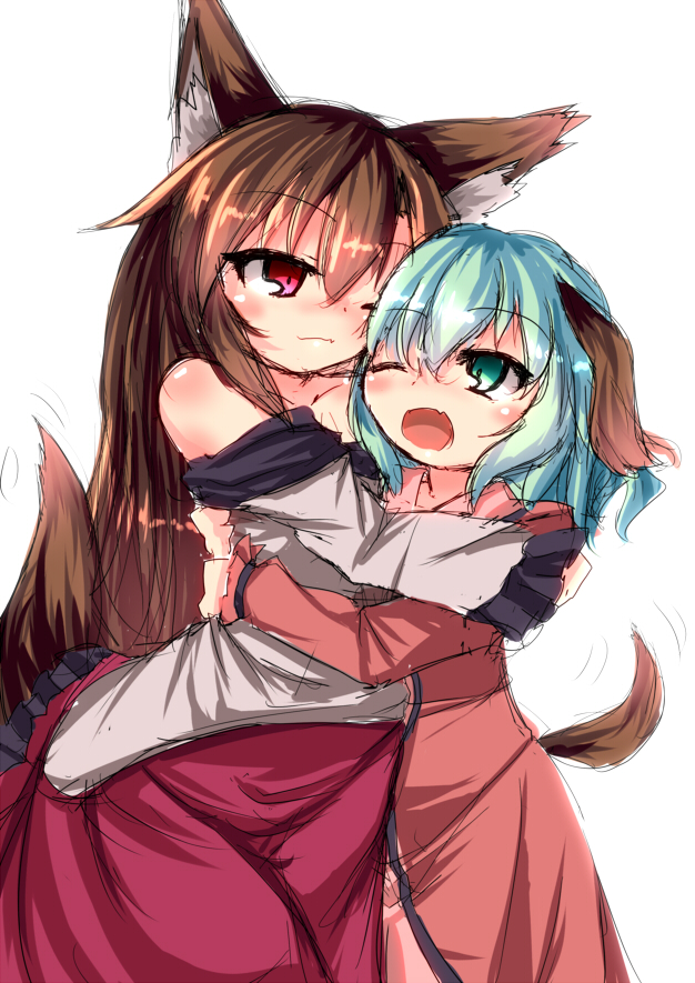 imaizumi kagerou and kasodani kyouko (touhou) drawn by karasuma_amiru